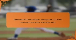 Kylmien kausien hallinta: Pelaajien kokoonpanojen säätäminen, Kokoonpanon joustavuus, Psykologiset tekijät